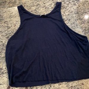 Free People Navy Tank